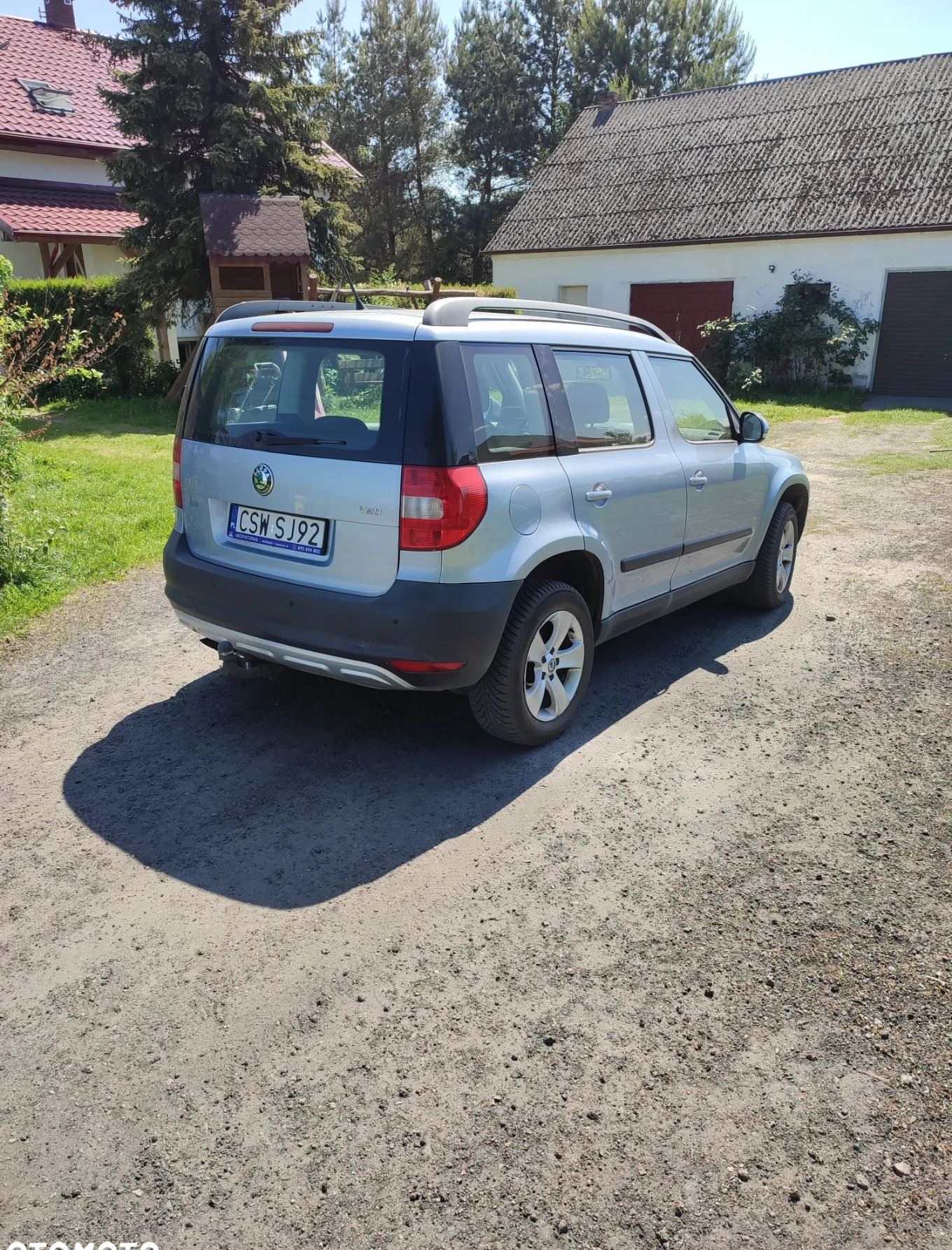 Skoda Yeti cena 23500 przebieg: 297608, rok produkcji 2011 z Grudziądz małe 211